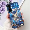 For Tecno Camon 19Pro 5G CI7n Back Cover For Tecno Camon 19 Pro 5G Case Silicone Cute Cat Luxury Flowers Shockproof Bumper Funda