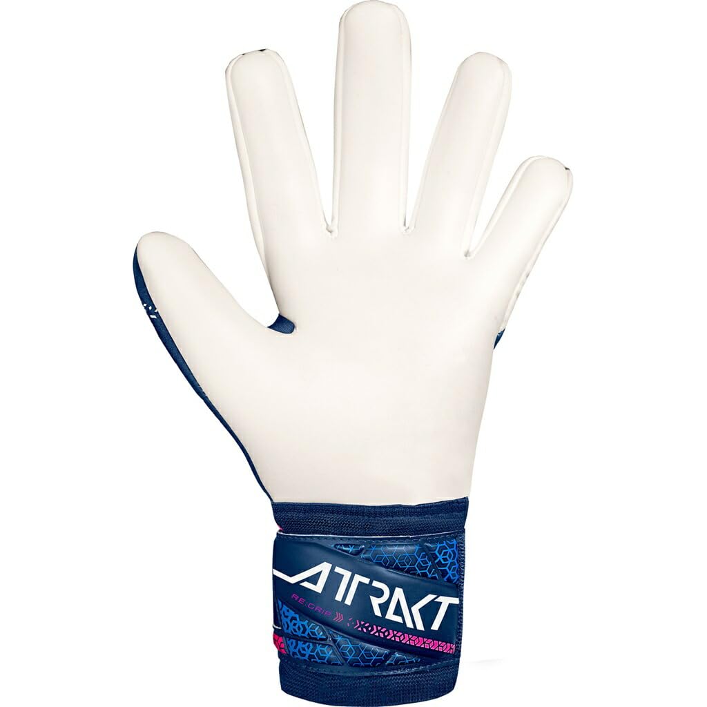 Reuch Attract Rig Rip Футбольные вратарские перчатки Keyte 25SP Размер 8 5560545 [5560545-4310] [4310] Синий/Розовый