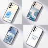 Чехол для телефона W-Wave To Earth Summer Flows для Samsung S25, S24, S21, S22, S23, S30, Ultra, S20, Plus, Fe, Lite, 5G Черный
