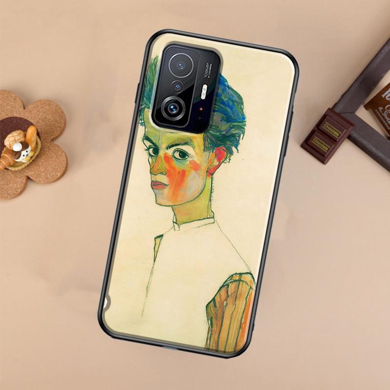 Чехол Эгон Шиле для Xiaomi POCO X7 X6 X5 X3 Pro F3 F5 F6 M6 Pro 13 14 Ultra 11T 12T 13T 14T Pro