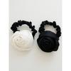 Silk Big Rose Slim Hair Tie H01176