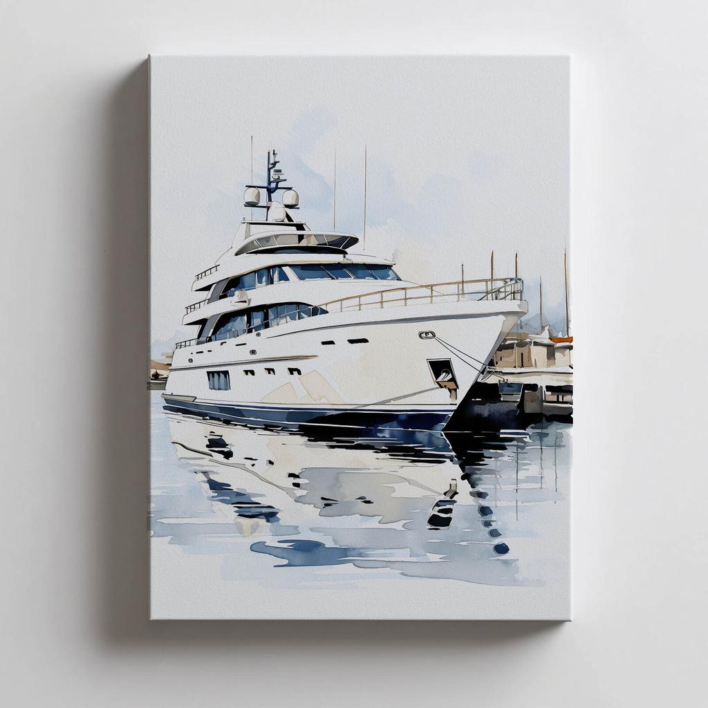 Morskie Refleksy Morskie Refleksy, 30X40 Cm, Rama Drewniana Biała, Papier Matowy 230 Gsm