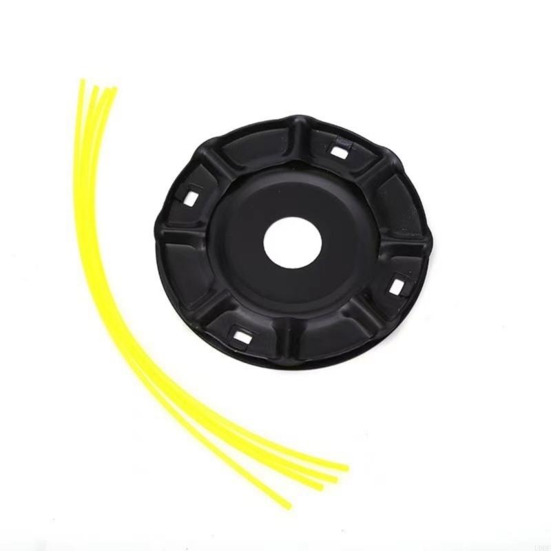 Universal High Efficiency Replacement Brush Trimmer Head For Wireless Lawn Mowers Lightweight Design Easy Installation