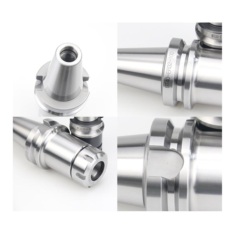 BT30 BT40 хвостовик инструмента ER16 ER20 ER25 ER32 ER40 70 100L хвостовик инструмента для держателя инструмента шпинделя обрабатывающего центра с ЧПУ