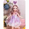 23 Movable Jointed 30CM 23 Movable Jointed Dolls Brown Eyed Dress DIY Toy Dolls  Girls