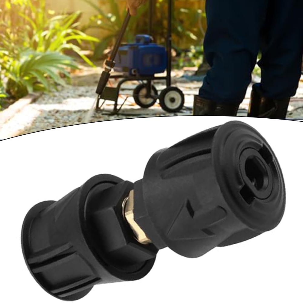 Быстросъемный соединитель для труб Прочный адаптер быстрого соединения M22 14 мм для моек высокого давления Karcher