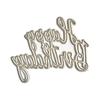 Happy Birthday Metal Cutting Dies DIY Craft Carbon Steel Embossing Template Stencil Scrapbooking for Card Die Cuts Mold