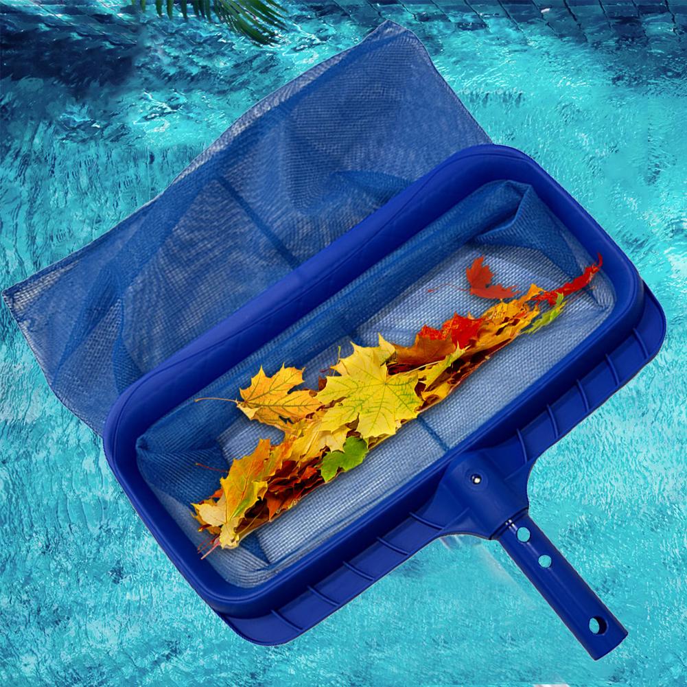 Leaf Rake Deep Bag Professional Swimming Pool Cleaning Nets Rubbish Skimmer Mesh SPA Pond Leaves Cleaning Net Pool Accessories