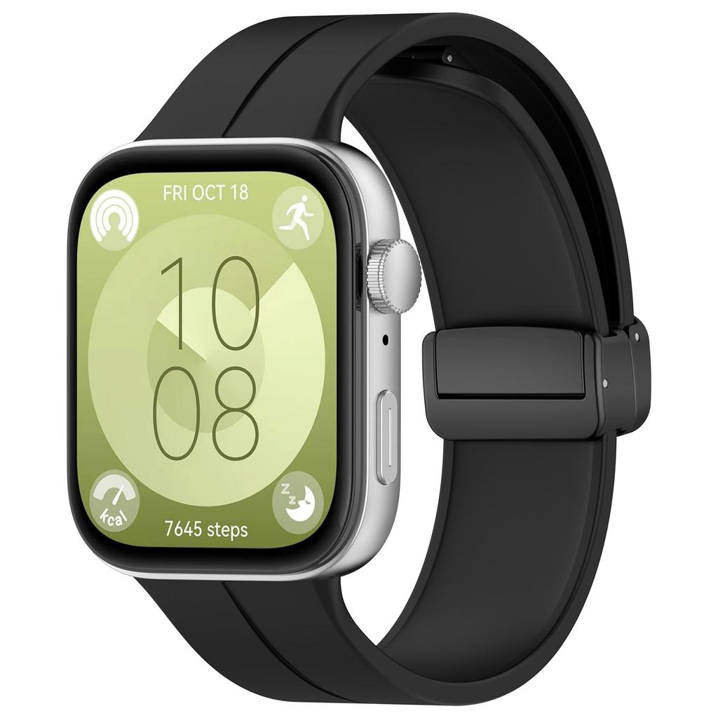 Для Huawei Watch Fit 3 силиконовый ремешок для часов с магнитной застежкой