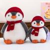 New Xibao Penguin Cute Scarf Hat Birthday Gift Doll Plush Toy 8-inch Clip Cell Phoenix