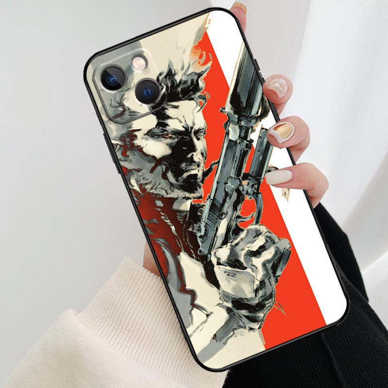 Чехол для телефона Metal Gear Solid Для iPhone 17 Pro Max 14 13 12 11 15 16 Pro Max mini 15 16 Plus 16e 17 Air Cover