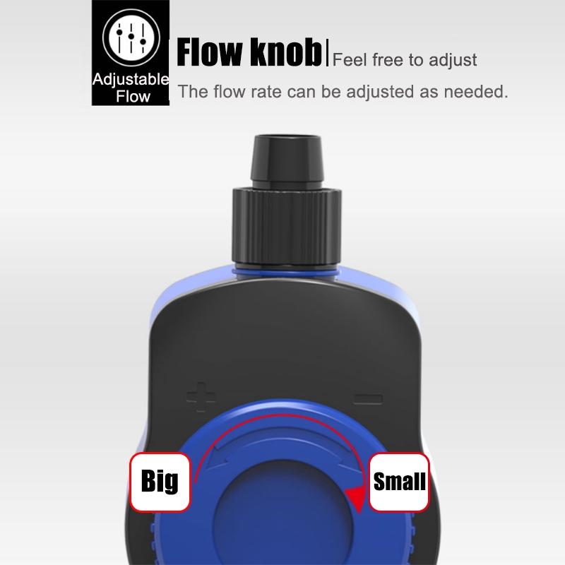 IPX8 5W/20W/35W/45W/80W Motor Submersible 0.9-3.6M 500-3500L/H Water Pump 220V