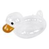 Baby Infant Transparent Duck Swim Ring Toddler Water Floating Seat Circle Pool Safety Aid Trainer