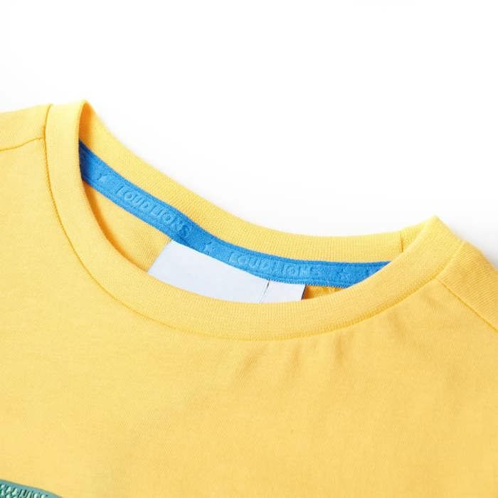 Light Ochre T-shirt for Children 92/104/116/128/140