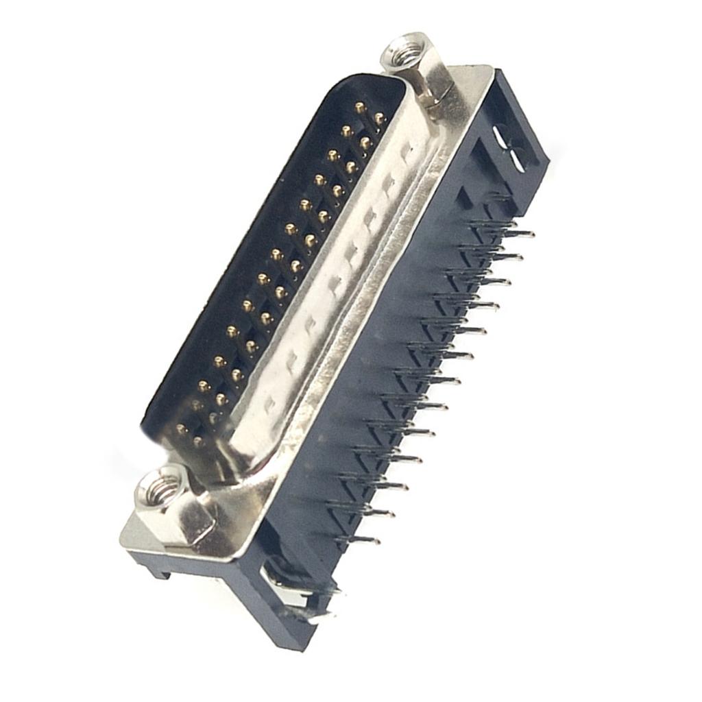 DB25 гнездовые прямоугольные разъемы для монтажа на печатную плату, устойчивые к помехам разъемы для передачи высокочастотного сигнала