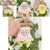 Soft Short Plush Spongebob And Patrick Star Figurine Keychain With Cute Design