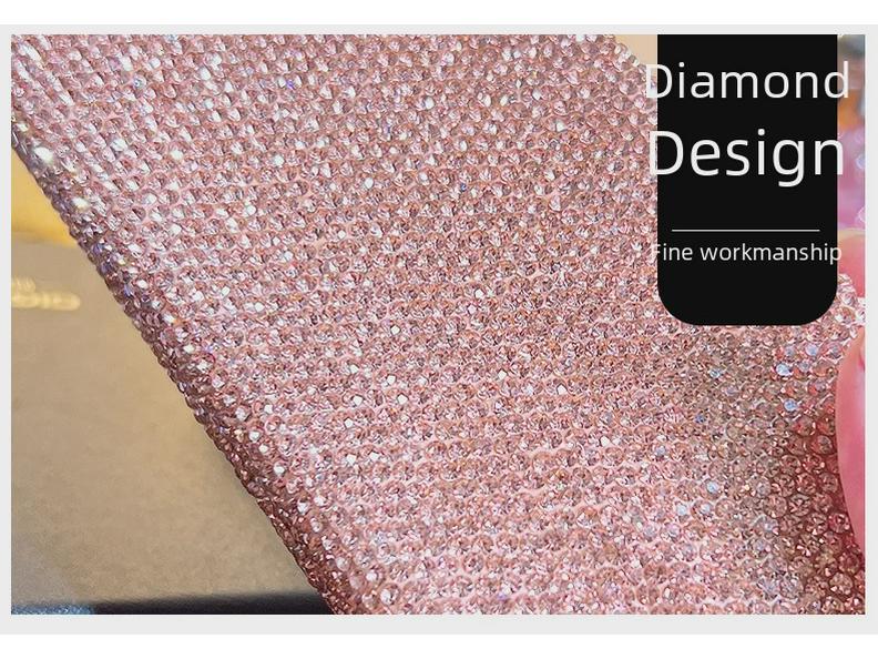 Роскошный футляр для очков с бриллиантовой инкрустацией: Элегантное и портативное хранилище для солнцезащитных очков и очков по рецепту