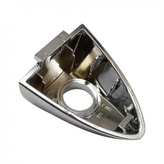 Front Left Door Handle Key Bezel Cover Chrome Replace For Honda Accord 2013-2017