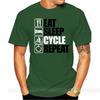 Eat Sleep Cycle Repeat Mens Cyclinger T Shirt Gift Dad Fathers Day Gift Dad T-Shirts Brand Clothing Tops Tees