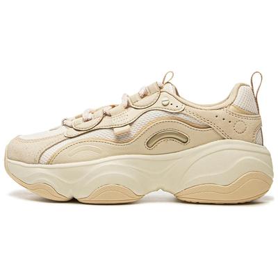 Классические удобные нескользящие износостойкие низкие повседневные туфли женские кроссовки желтые молочные AGCU300-1