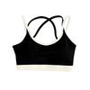 Cross Belt Training Fitness Bra Anti-shake Underwear for Women Breathable Yoga Soft Bra  Women