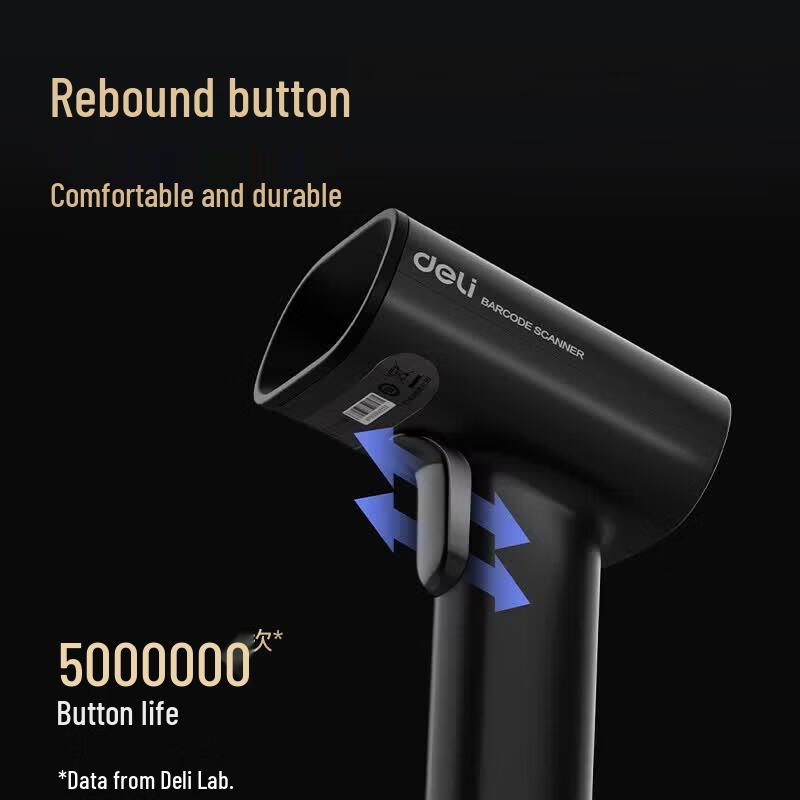 Deli AA302 Wired 1D/2D Barcode Scanner
