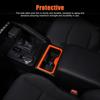 Orange ABS Front Cup Holder Frame Trim For Toyota Tacoma 2024+ US
