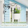 12 Inch Flower Pot Bracket Sturdy Hanging Bracket Decorative Hanger Planter Hanger  Garden Use