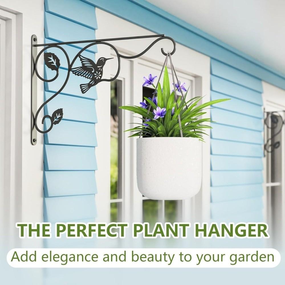 12 Inch Flower Pot Bracket Sturdy Hanging Bracket Decorative Hanger Planter Hanger Garden Use