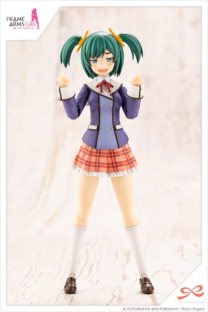 Kotobukiya Sosai Garden Takeko Kotobuki Высокая пластиковая модель в масштабе 155 мм для девочек [Wakaba Girls' School/Зимняя одежда] 1/10