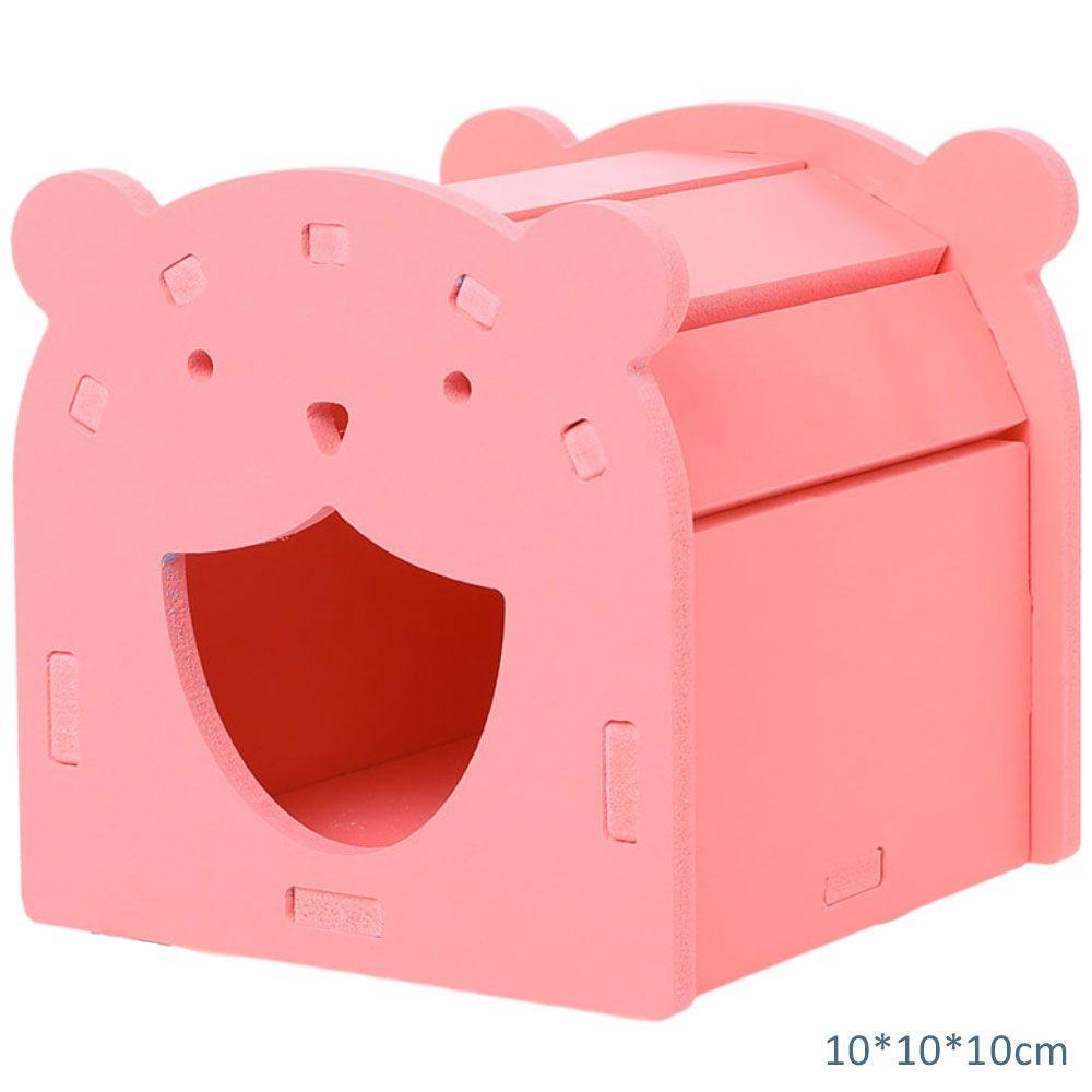 Лестничный домик для шиншиллы, сборка домика для хомяка, товары для животных, игрушка для питомца, игрушка для упражнений для хомяка