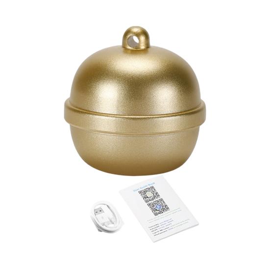 GPS-трекер для питомца, дистанционное управление телефоном, водонепроницаемый IP67, милый брелок-колокольчик, отслеживание