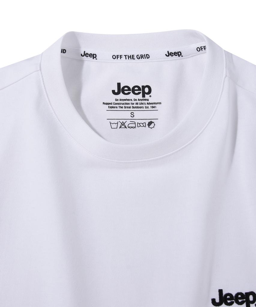 JEEP [2 шт.] 190 г Однотонная футболка с коротким рукавом The Legacy (Jr5Tsu153Bk)