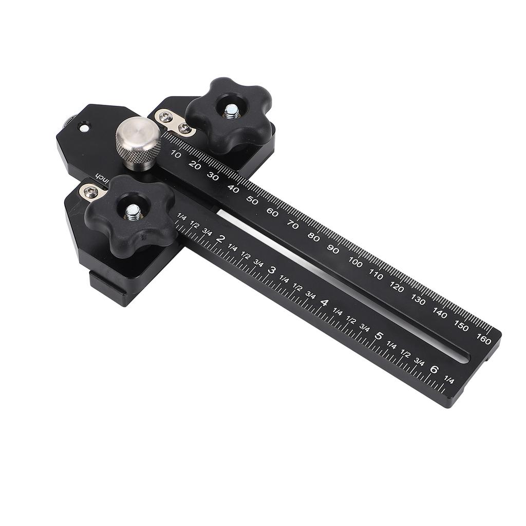 Thin Rip Jig Aluminum Alloy Table Saw Jig Guide for Accuracy Cutting Woodworking Accessories