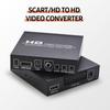 Конвертер видео SCART/HD в HD Поддержка переключателя 720P/1080P Переключатель PAL/NTSC SCART HD Вход HD 3,5 мм Аудио Коаксиальный выход Американская вилка