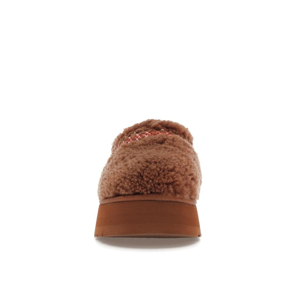 UGG Тапочки Tazz Braid Slipper Hardwood женские кроссовки коричневые 1143976-HWD