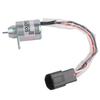 Fuel Shut Off Solenoid 1503ES 12S5SUC12S 12V Iron Shell Replacement for Komatsu PC40 PC45