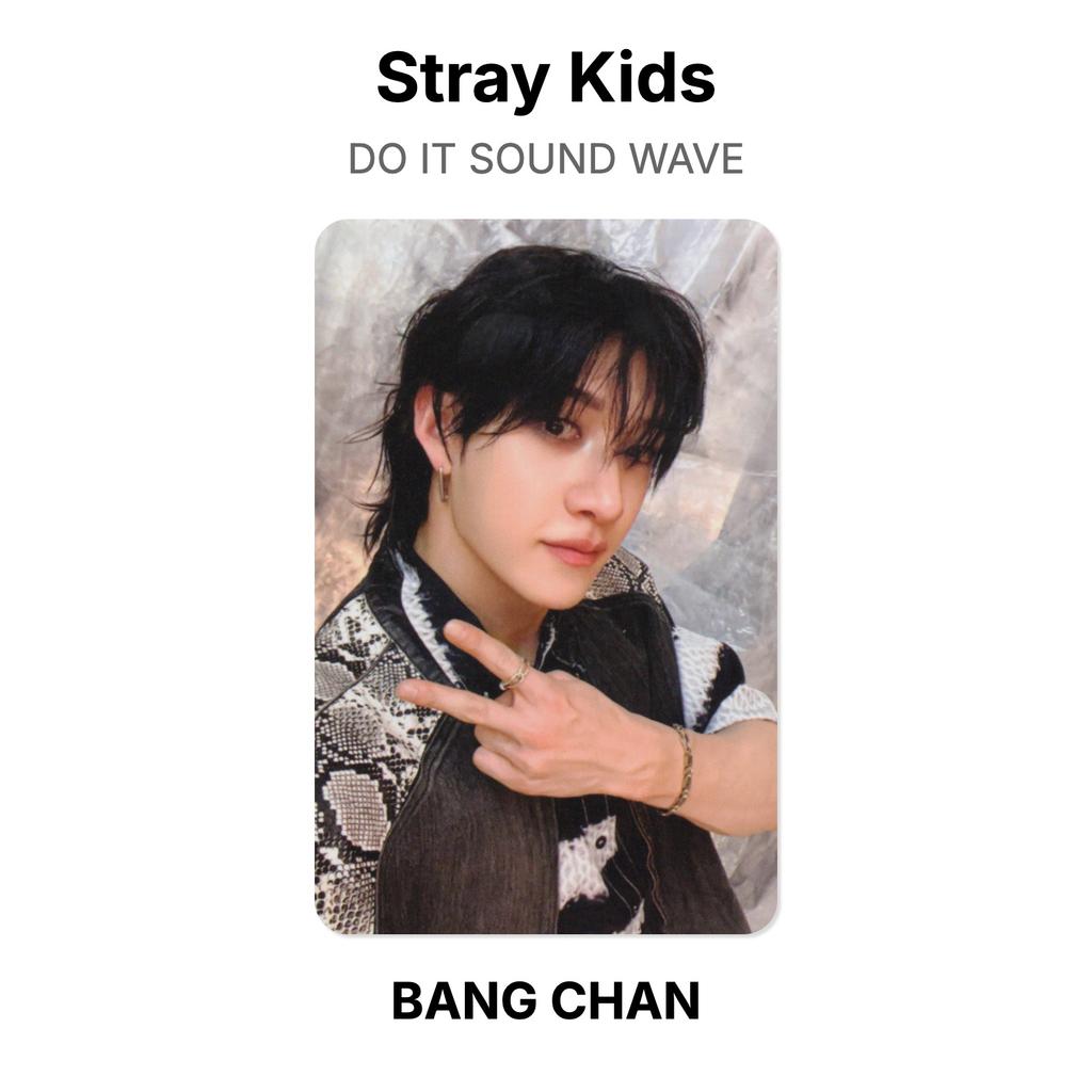 Stray Kids DO IT SOUND WAVE Официальная фотокарточка