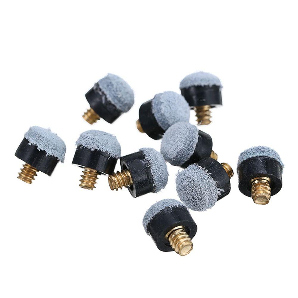 Ferrules Billiards Leather Head Snooker Billard Soft Kit Screw On Cue Tips Billard Cue Pool Tips