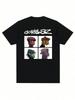 Унисекс Футболка с Принтом Панк-Рок Группы Gorillaz