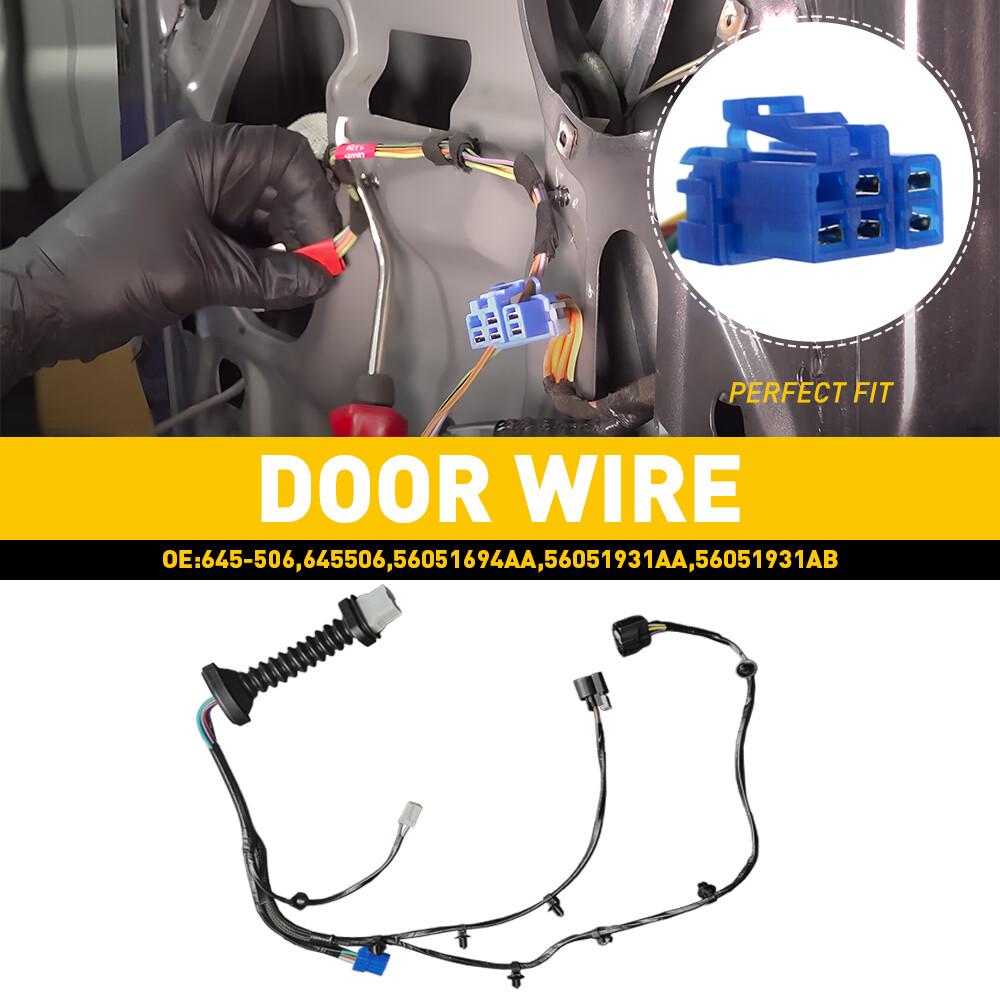 Жгут проводов задней двери подходит для 2004-2008 Dodge Ram 1500 2500 3500 #56051694AA