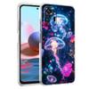 Прозрачный чехол для телефона для Redmi 14C 13C 10C 10 9 Note 13 12 11 K50 K40 Plus Pro 4G 5G Мягкий ТПУ Розовая Медуза Океанический Узор