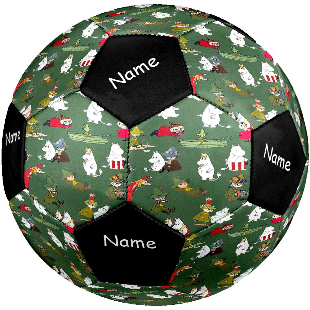 Custom Name Moomin Theme Size 5 Soccer Ball, Suitable for Both Indoor and Outdoor Matches, a Gift Suitable for Everyone.
