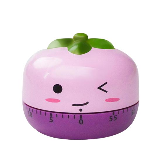 Механический кухонный таймер, регулируемый 0-60 минут, мультяшное животное, заводной, ручной обратный отсчет, громкий звуковой сигнал, не требует батареек, цветной таймер