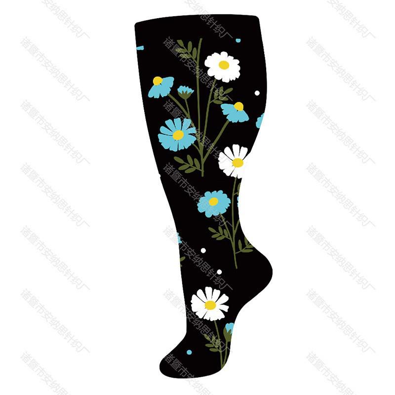 Спортивные компрессионные носки больших размеров для мужчин, устойчивые к запаху