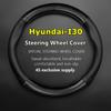 No Smell Thin For Hyundai I30 Steering Wheel Cover Genuine Leather Carbon Fiber Fit 1.6 2.0