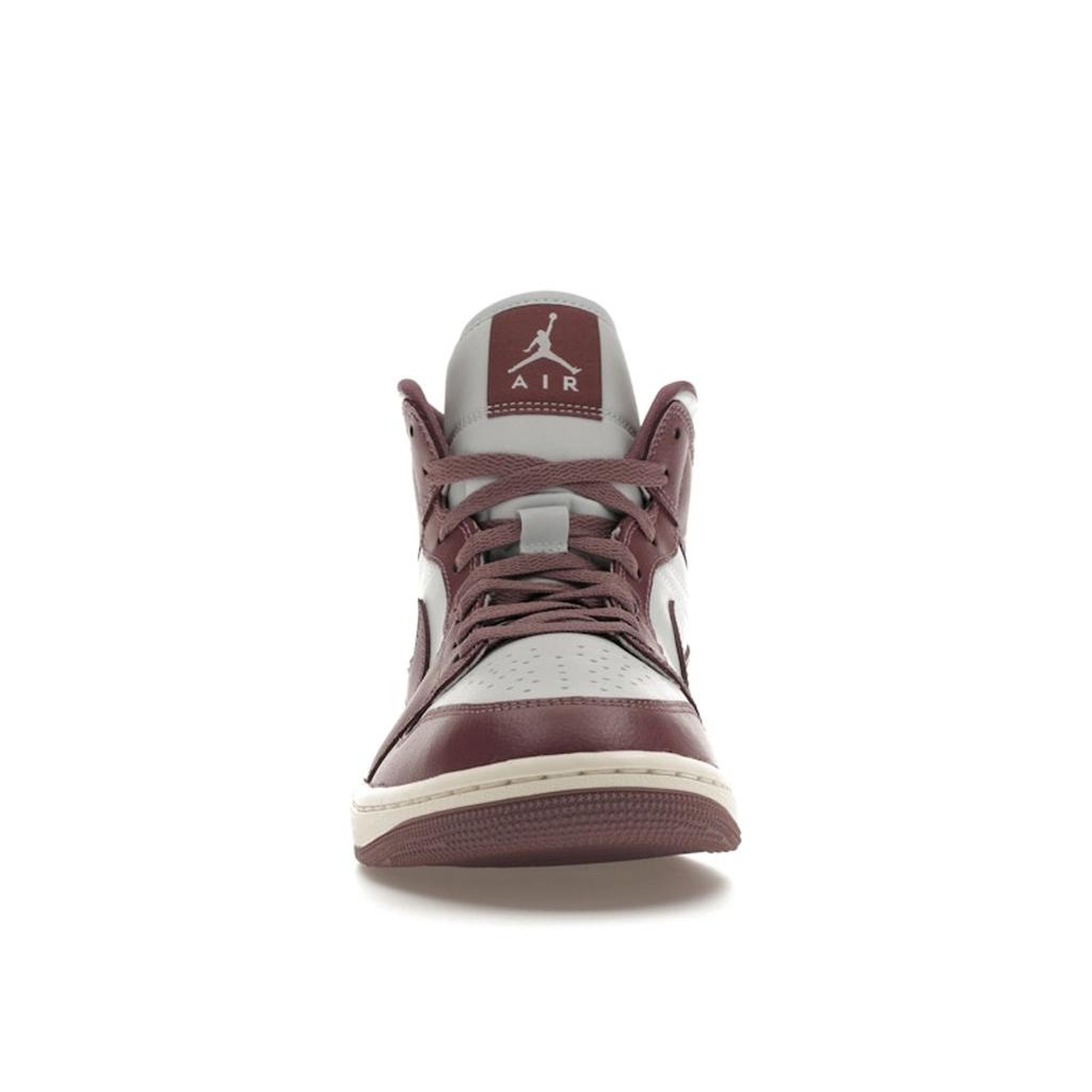 Air Jordan 1 Mid Sky J Mauve Женские кроссовки Фиолетовый Pure-Platinum Sail BQ6472-050