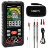 KAIWEETS KM601s Перезаряжаемый Смарт-мультиметр с большим цифровым экраном, измерениями счёта, коэффициента заполнения и температуры 10 000 отсчётов, Дисплей, Напряжение DC/AC,