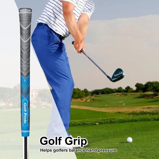 Резиновая ручка для клюшки для гольфа Нескользящая Мягкая текстура Хорошая гибкость Простая установка Универсальная ручка для клюшки для гольфа Учебное пособие