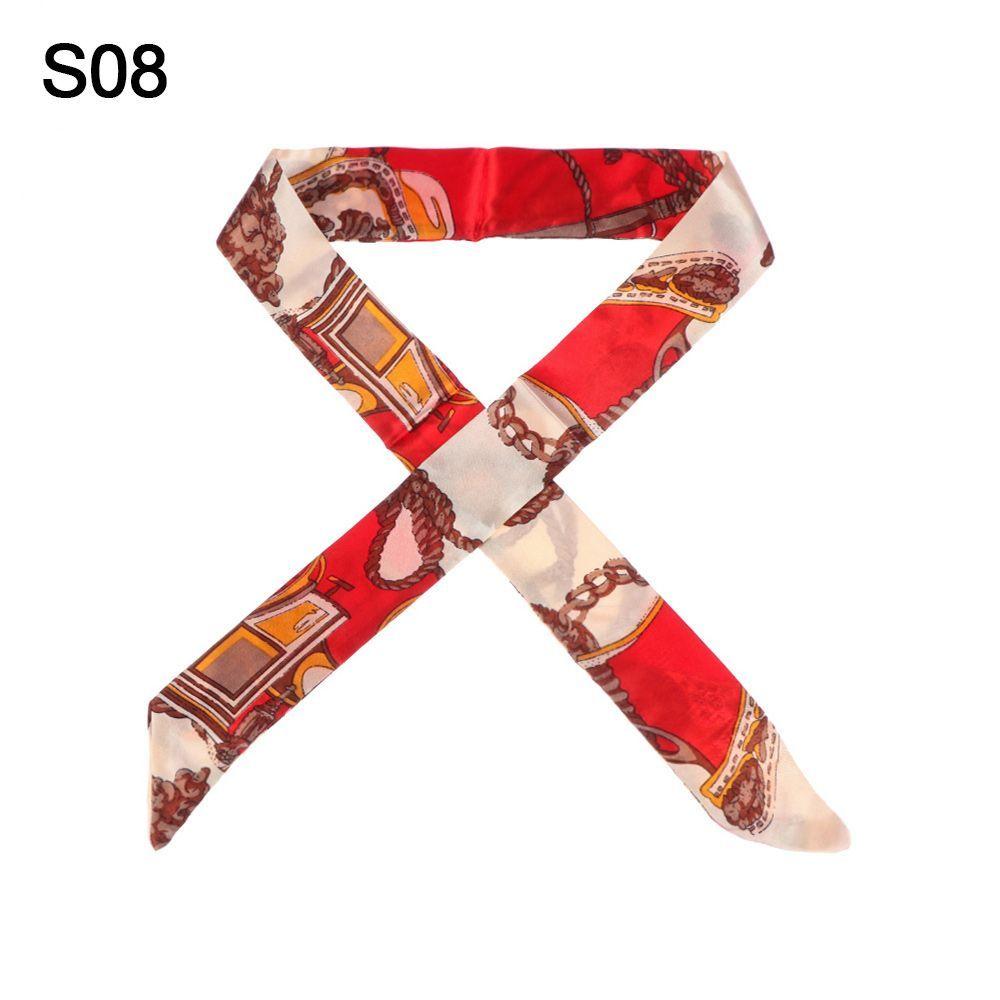 Accessories Hairband Decor Ribbon Scarf Small Silk Scarf Neck Scarf Handbag Handle Ribbon